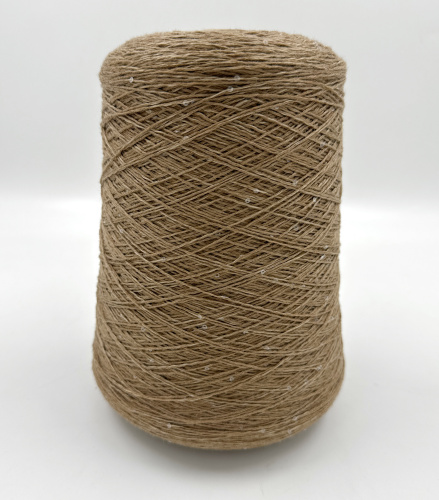 Пряжа Merino Paillettes, Italia, меринос, цвет латте